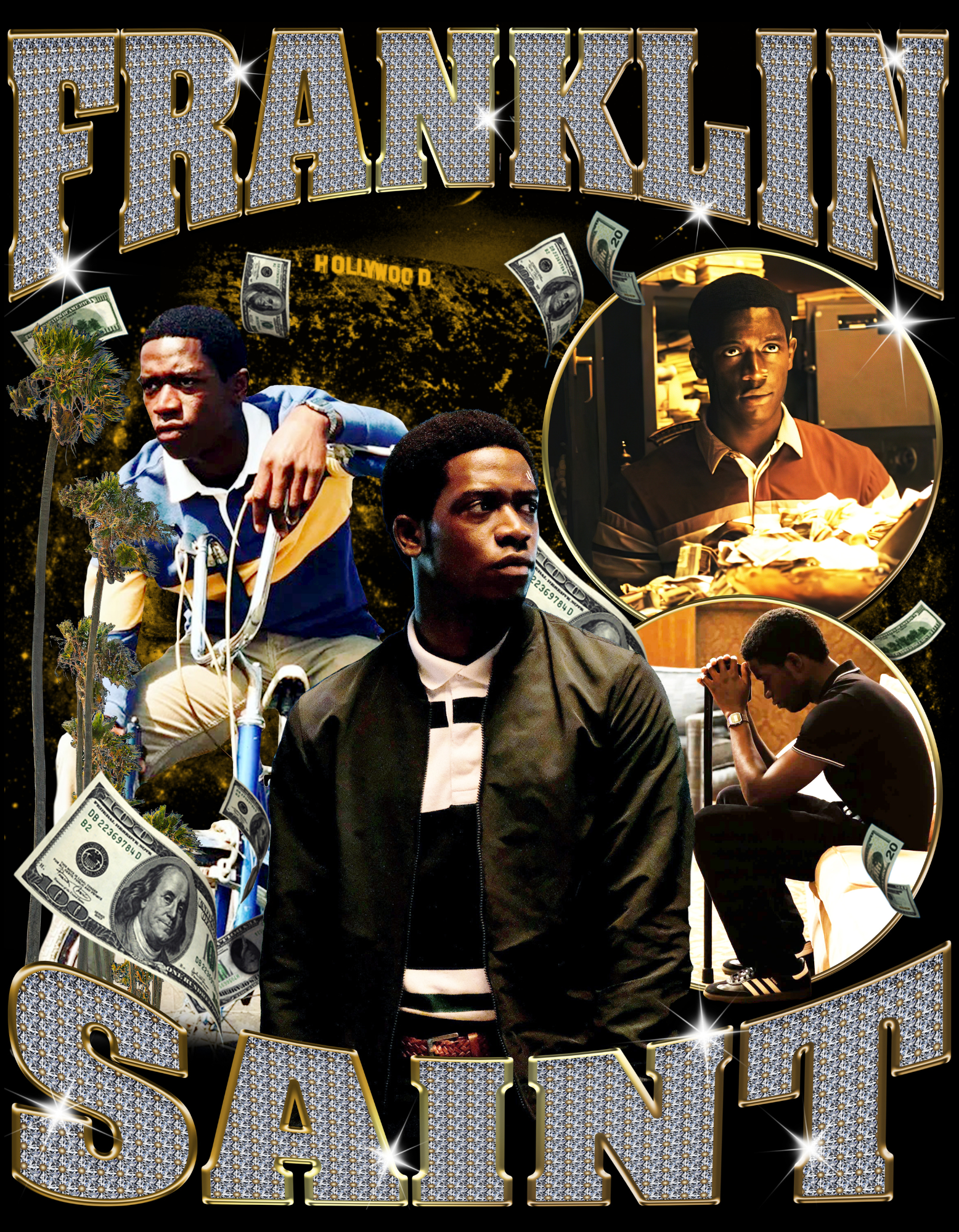 Franklin Saint Snowfall Graphic by Culturalist Theory
