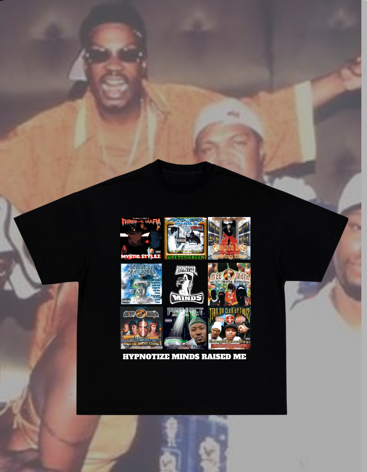 Hypnotize Minds Raised Me x Culturalist Theory Short Sleeve Tee